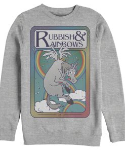 Men_s Onward Rubbish & Rainbows Playing Card Sweatshirt