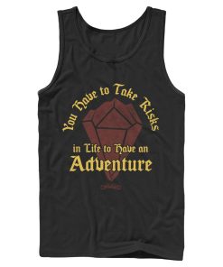 Men_s Onward Take Risks to Have Adventure Tank Top