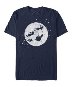 Men_s Peter Pan Fly Silhouette T-Shirt