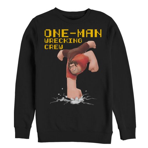 Men_s Ralph Breaks the Internet Wrecking Crew Sweatshirt