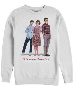 Men_s Sixteen Candles Classic Movie Poster Pull Over Hoodie