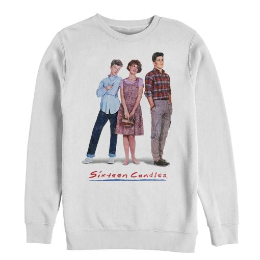 Men_s Sixteen Candles Classic Movie Poster Pull Over Hoodie