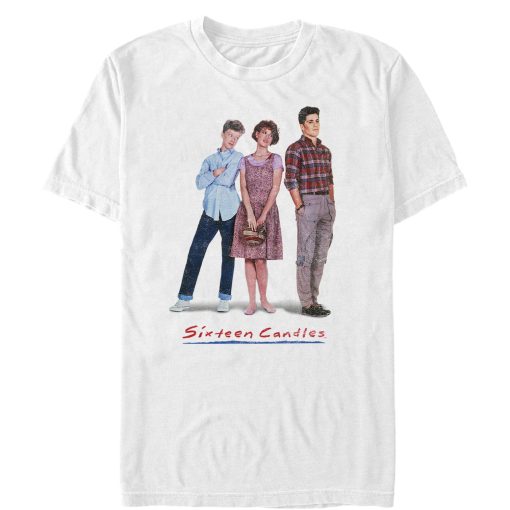 Men_s Sixteen Candles Classic Movie Poster T-Shirt