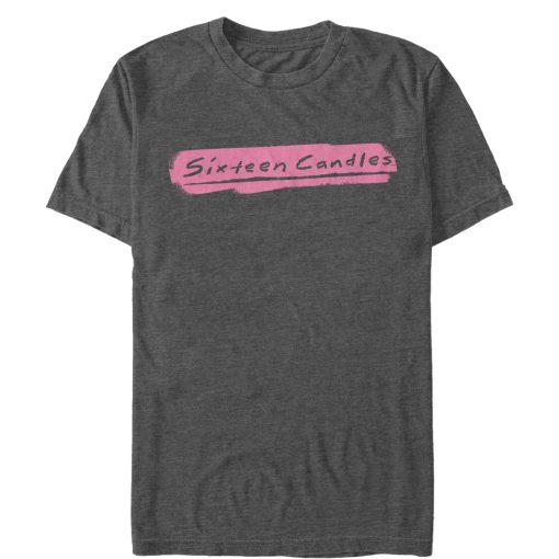 Men_s Sixteen Candles Paint Stripe Logo T-Shirt