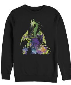 Men_s Sleeping Beauty Maleficent Dragon Sweatshirt