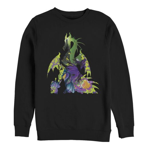 Men_s Sleeping Beauty Maleficent Dragon Sweatshirt