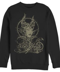 Men_s Sleeping Beauty Maleficent Twisted Queen Sweatshirt