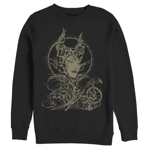 Men_s Sleeping Beauty Maleficent Twisted Queen Sweatshirt