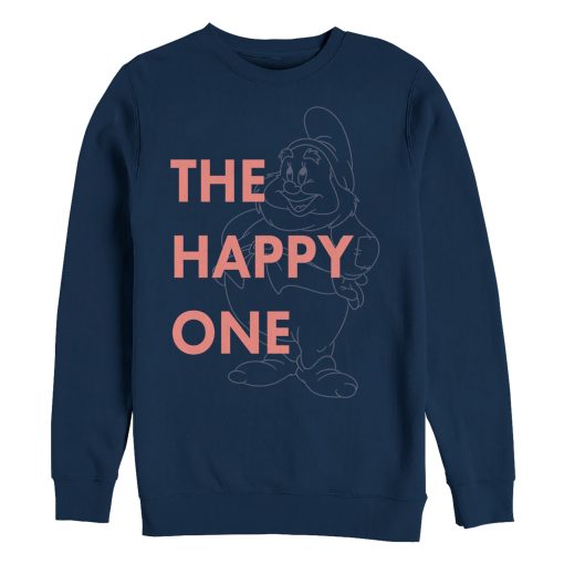 Men_s Snow White and the Seven Dwarfs Happy One Sweatshirt