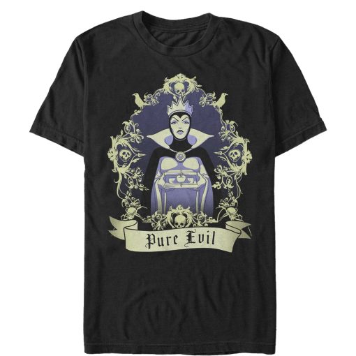 Men_s Snow White and the Seven Dwarfs Pure Evil Frame T-Shirt