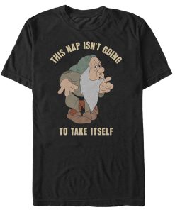 Men_s Snow White and the Seven Dwarfs Sleepy Take Nap T-Shirt