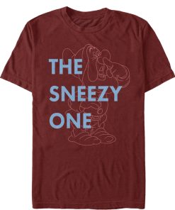 Men_s Snow White and the Seven Dwarfs Sneezy One T-Shirt