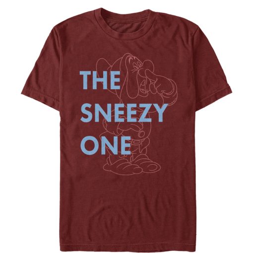 Men_s Snow White and the Seven Dwarfs Sneezy One T-Shirt