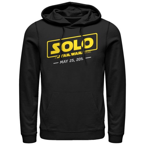 Men_s Solo A Star Wars Story Logo Scrawl Pull Over Hoodie