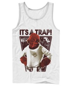 Men_s Star Wars Ackbar It_s a Trap Tank Top