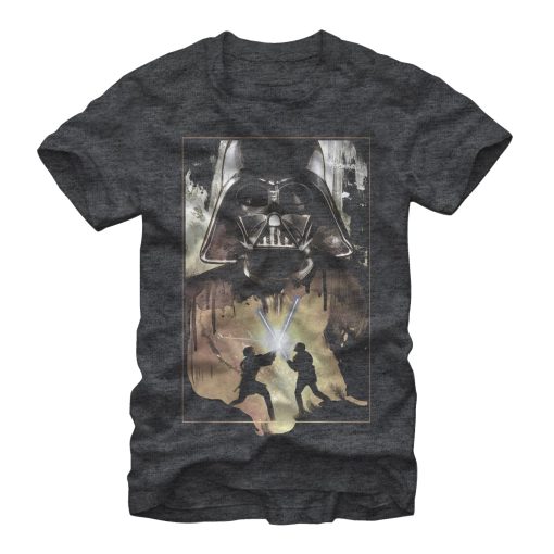 Men_s Star Wars Anakin and Obi-Wan Battle T-Shirt