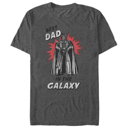 Men_s Star Wars Best Dad in the Galaxy T-Shirt