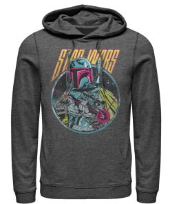 Men_s Star Wars Boba Fett Blaster Pull Over Hoodie