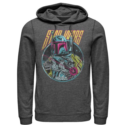 Men_s Star Wars Boba Fett Blaster Pull Over Hoodie