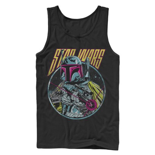 Men_s Star Wars Boba Fett Blaster Tank Top