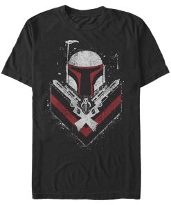 Men_s Star Wars Boba Fett No Threats Only Promises T-Shirt