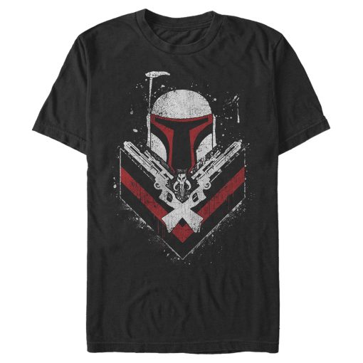 Men_s Star Wars Boba Fett No Threats Only Promises T-Shirt