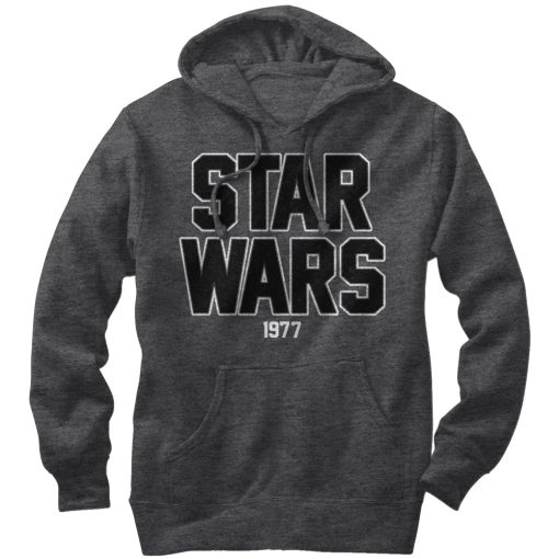 Men_s Star Wars Bold Logo 1977 Pull Over Hoodie