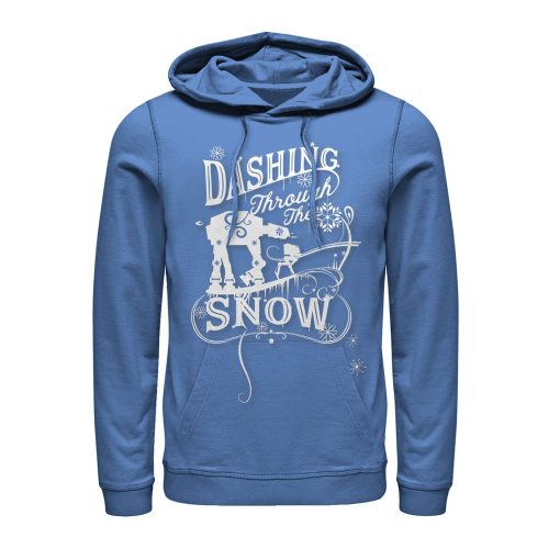 Men_s Star Wars Christmas AT-AT Dashing Snow Pull Over Hoodie