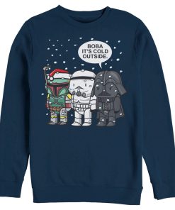 Men_s Star Wars Christmas Boba It_s Cold Outside Sweatshirt