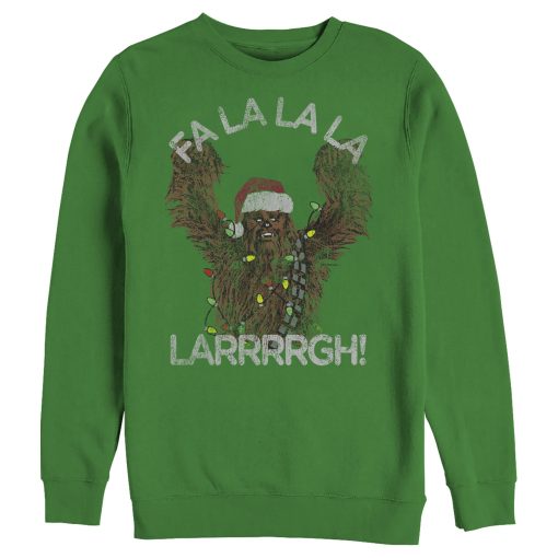 Men_s Star Wars Christmas Chewie Fa La La Sweatshirt