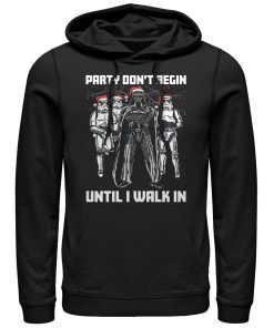 Men_s Star Wars Christmas Dark Side Party Pull Over Hoodie