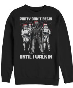 Men_s Star Wars Christmas Dark Side Party Sweatshirt