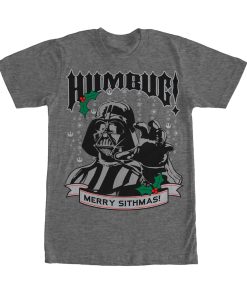 Men_s Star Wars Christmas Darth Vader Humbug T-Shirt