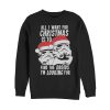 Men_s Star Wars Christmas Droids Looking Wish Sweatshirt