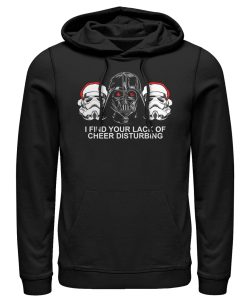 Men_s Star Wars Christmas Empire Lack of Cheer Disturbing Pull Over Hoodie