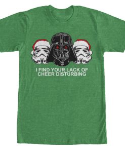 Men_s Star Wars Christmas Empire Lack of Cheer Disturbing T-Shirt