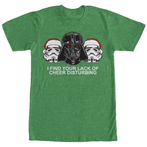 Men_s Star Wars Christmas Empire Lack of Cheer Disturbing T-Shirt