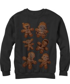 Men_s Star Wars Christmas Gingerbread Cookies Sweatshirt
