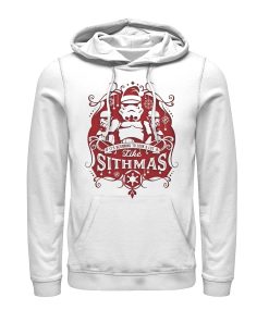 Men_s Star Wars Christmas Looking Like Sithmas Pull Over Hoodie