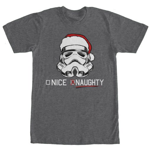 Men_s Star Wars Christmas Stormtrooper Naughty List T-Shirt