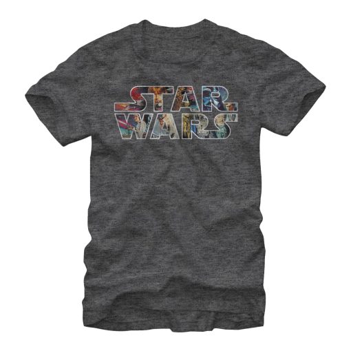 Men_s Star Wars Classic Poster Logo T-Shirt