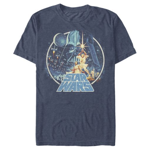 Men_s Star Wars Classic Scene Circle T-Shirt