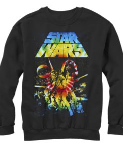 Men_s Star Wars Classic Tie-Dye Poster Sweatshirt