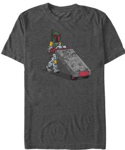 Men_s Star Wars Cute Carbonite Solo Cartoon T-Shirt