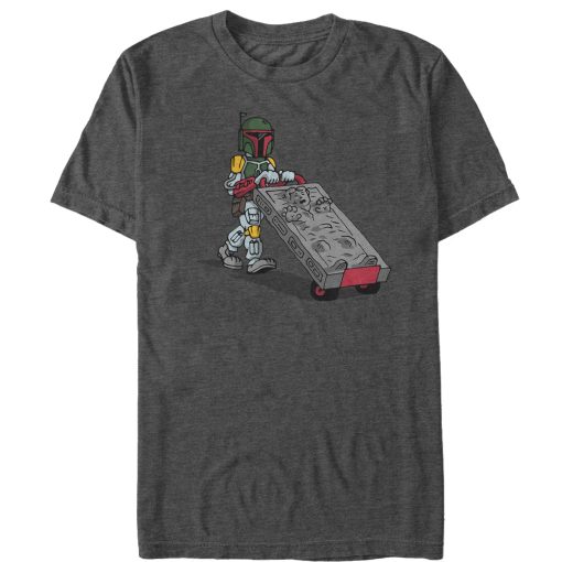 Men_s Star Wars Cute Carbonite Solo Cartoon T-Shirt