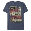 Men_s Star Wars Dad You Are Strong Like A Jedi T-Shirt