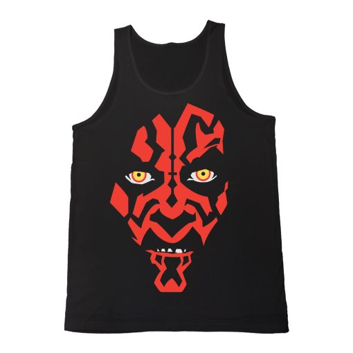 Men_s Star Wars Darth Maul Face Tank Top