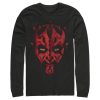 Men_s Star Wars Darth Maul Portrait Long Sleeve Shirt
