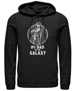 Men_s Star Wars Darth Vader Best Dad Pull Over Hoodie
