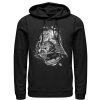 Men_s Star Wars Darth Vader Death Star Pull Over Hoodie